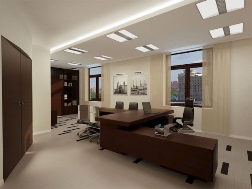 Натяжные потолки в интерьерных решениях