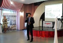 Побывали на презентации новой коллекции оборудования французской компании Legrand