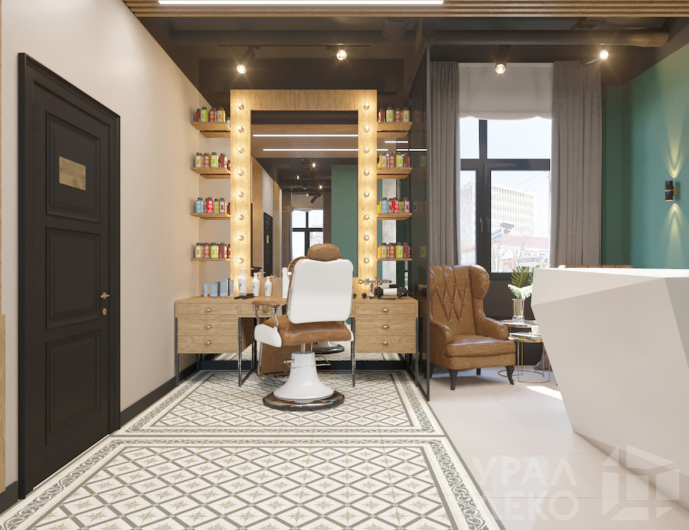 Зал барбера