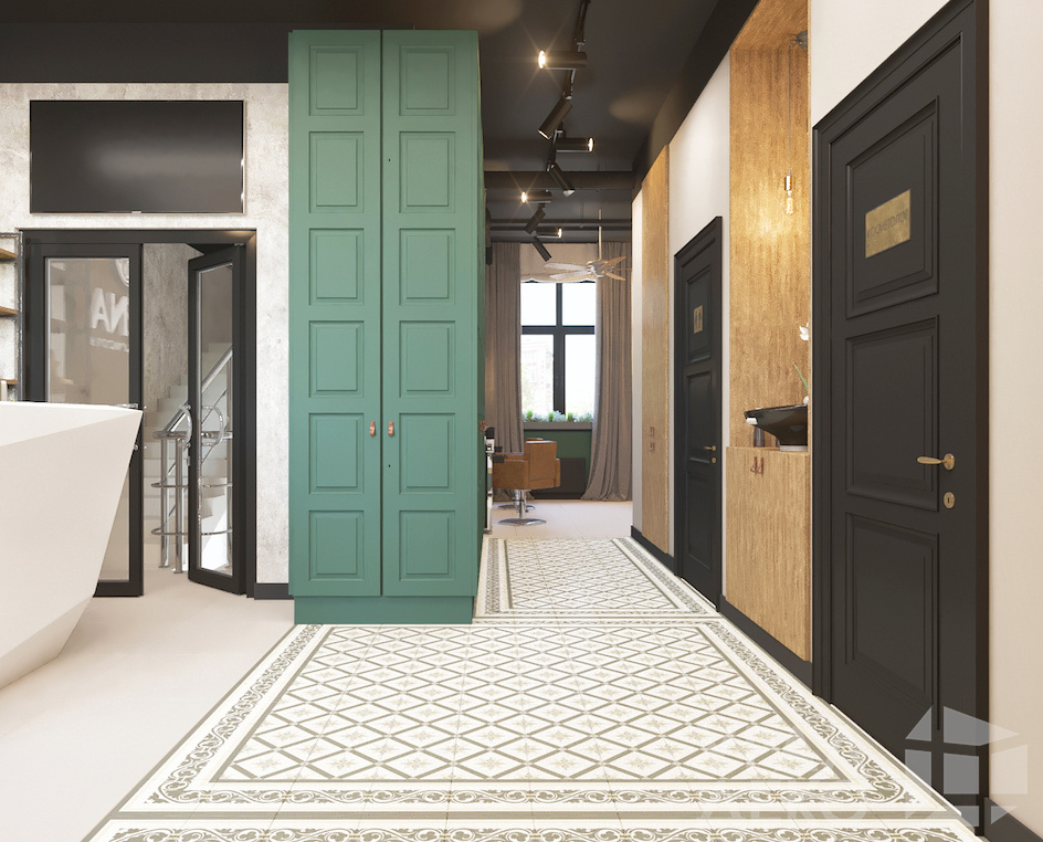 Зал барбера