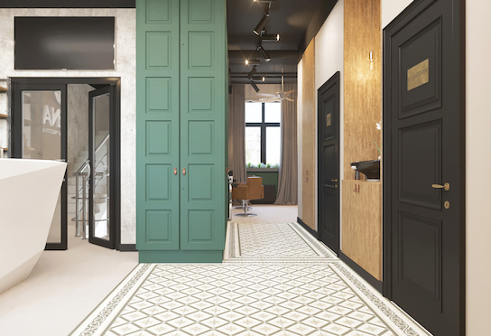 Зал барбера